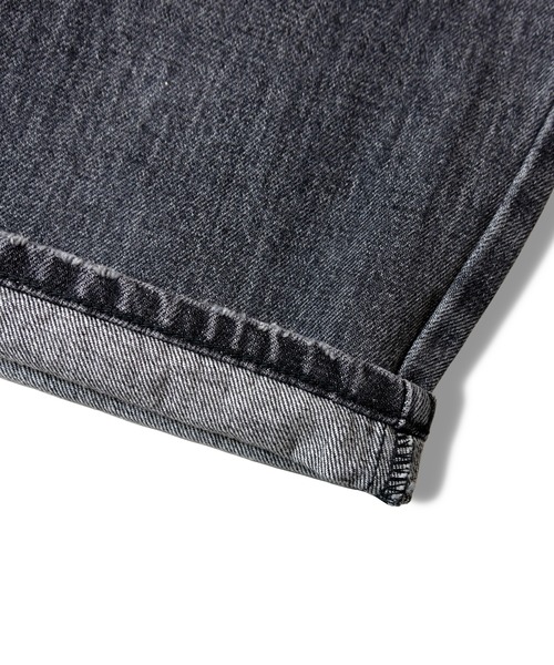 GUNG HO（ガンホー）の「GUNG HO DENIM TAPARED PANTS（デニムパンツ・メンズ・ブラック/ケミカルウォッシュ・M/L/XL）」の7枚目の写真