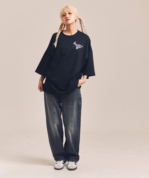 GUNG HO（ガンホー）の「GUNG HO DENIM TAPARED PANTS（デニムパンツ・メンズ・ブラック/ケミカルウォッシュ・M/L/XL）」の21枚目の写真