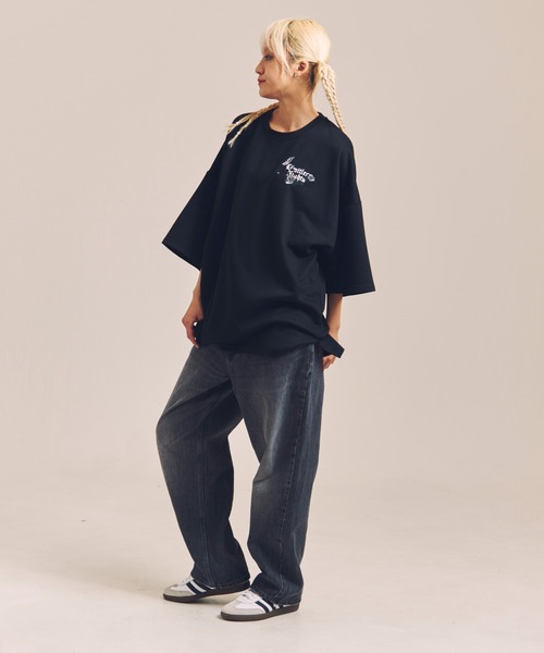 GUNG HO（ガンホー）の「GUNG HO DENIM TAPARED PANTS（デニムパンツ・メンズ・ブラック/ケミカルウォッシュ・M/L/XL）」の22枚目の写真