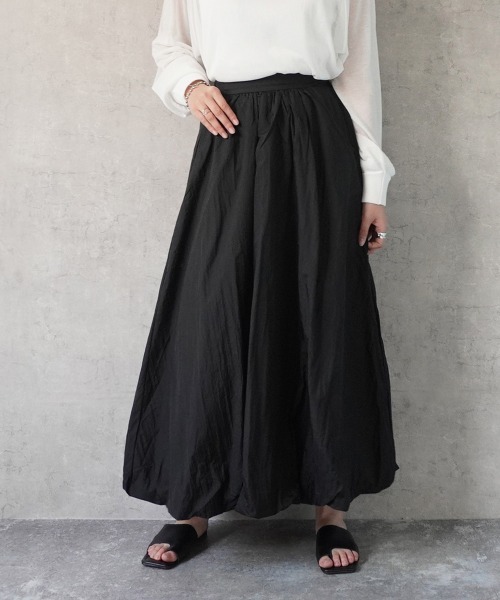 ANDMARY バルーンスカート　黒 ANDMARY バルーンスカート 黒 ANDMARY】Nini balloon skirt
