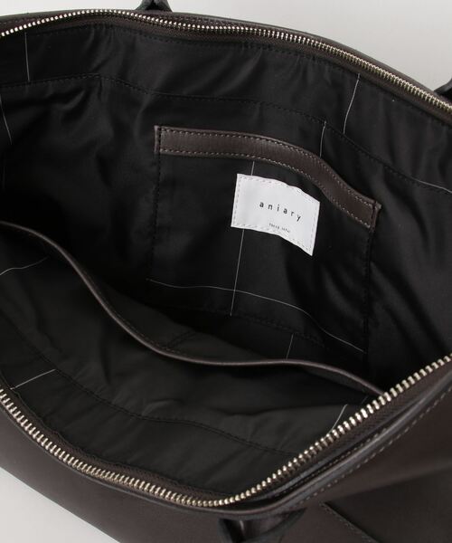 aniary（アニアリ）の「トートバッグ（アルティザンレザー）（トートバッグ・メンズ・ロイヤルブルー/ブラック/チャコールグレー・FREE）」の17枚目の写真