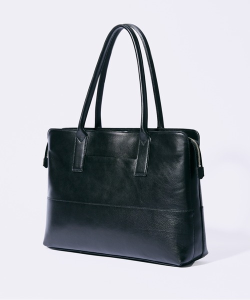 aniary（アニアリ）の「トートバッグ（アルティザンレザー）（トートバッグ・メンズ・ロイヤルブルー/ブラック/チャコールグレー・FREE）」の12枚目の写真