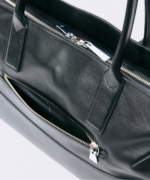 aniary（アニアリ）の「トートバッグ（アルティザンレザー）（トートバッグ・メンズ・ロイヤルブルー/ブラック/チャコールグレー・FREE）」の8枚目の写真