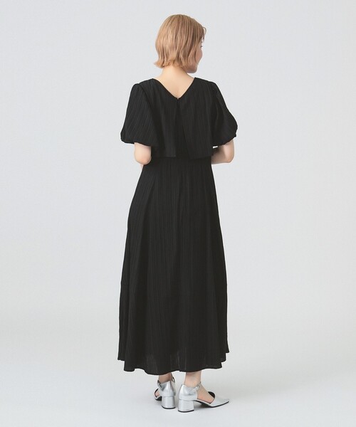 【新品未使用】RBS RayBEAMSジャカード スクエアネック ワンピース Ray BEAMS（レイビームス）の「RBS / ジャカード スクエアネック