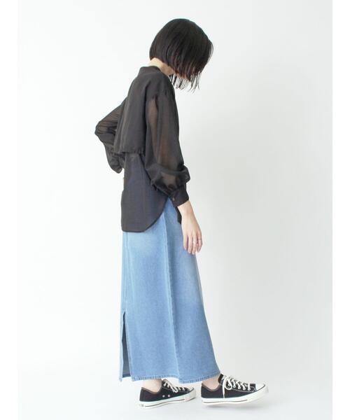 sm2rhythm（サマンサモスモスリズム）の「ボイルレイヤードブラウス（シャツ/ブラウス・レディース・オフホワイト/イエロー/ブラック・F）」の18枚目の写真