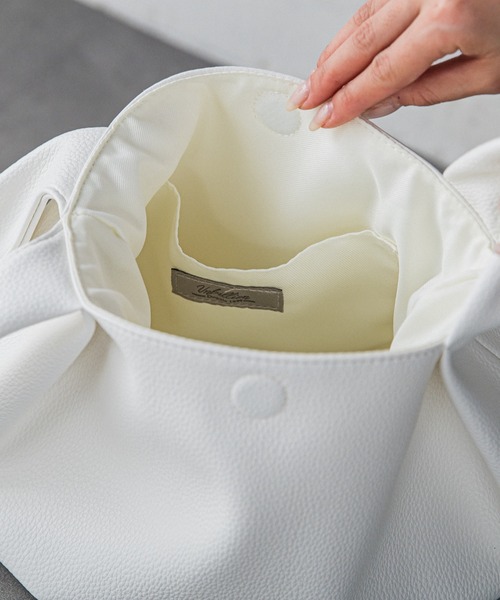 MAYSON GREY（メイソングレイ）の「ワンハンドルラウンドバッグ（ハンドバッグ・レディース・シルバー系その他/ホワイト・FREE）」の5枚目の写真