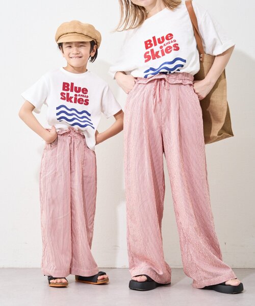 CIAOPANIC TYPY（チャオパニックティピー）の「【KIDS】【GOOD HOLIDAY】アソート柄ストライプイージーパンツ（その他パンツ・キッズ・ブラウン/サックスブルー/レッド・SMALL/XX-LARGE/X-LARGE/LARGE/MEDIUM）」の6枚目の写真