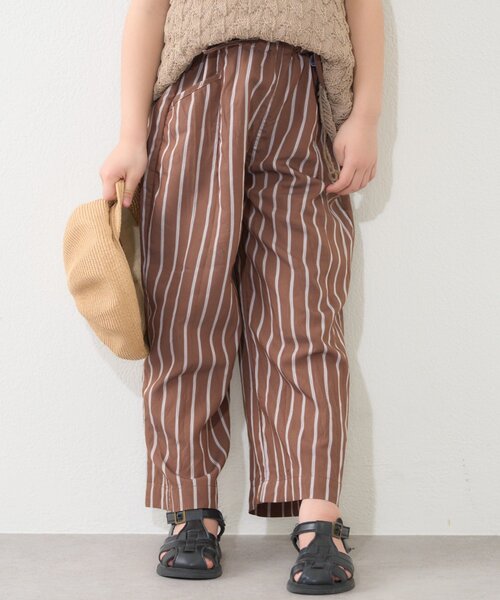 CIAOPANIC TYPY（チャオパニックティピー）の「【KIDS】【GOOD HOLIDAY】アソート柄ストライプイージーパンツ（その他パンツ・キッズ・ブラウン/サックスブルー/レッド・SMALL/XX-LARGE/X-LARGE/LARGE/MEDIUM）」の17枚目の写真