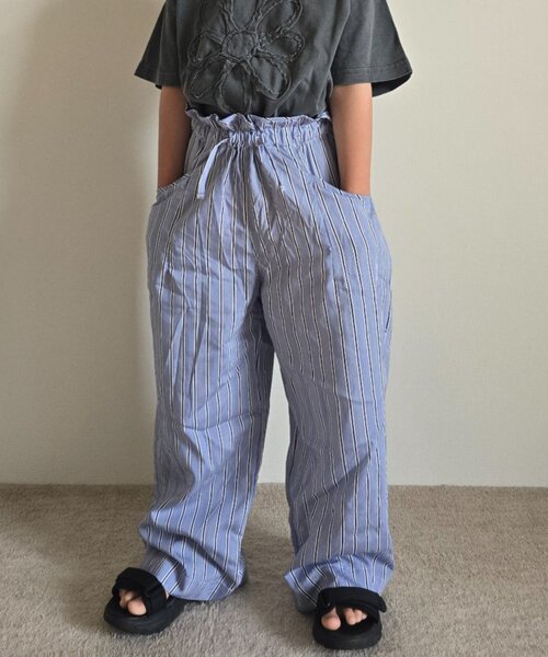 CIAOPANIC TYPY（チャオパニックティピー）の「【KIDS】【GOOD HOLIDAY】アソート柄ストライプイージーパンツ（その他パンツ・キッズ・ブラウン/サックスブルー/レッド・SMALL/XX-LARGE/X-LARGE/LARGE/MEDIUM）」の19枚目の写真