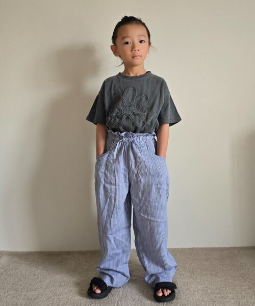 CIAOPANIC TYPY（チャオパニックティピー）の「【KIDS】【GOOD HOLIDAY】アソート柄ストライプイージーパンツ（その他パンツ・キッズ・ブラウン/サックスブルー/レッド・SMALL/XX-LARGE/X-LARGE/LARGE/MEDIUM）」の22枚目の写真