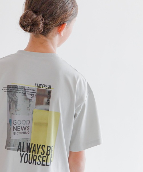 GLOBAL WORK（グローバルワーク）の「ヘビロッTEE/プリント半袖/147385（Tシャツ/カットソー・キッズ・グリーン/ライトグレー系2/グレー系7/ホワイト系5/ネイビー/パープル/ホワイト系8/ブラック/ライトグレー系1/ホワイト系6/ホワイト系7/グレイッシュブルー/ホワイト系4/グリーン系その他/ブルー/ブラック系その他・130cm/140cm/160cm/150cm/170cm）」の8枚目の写真