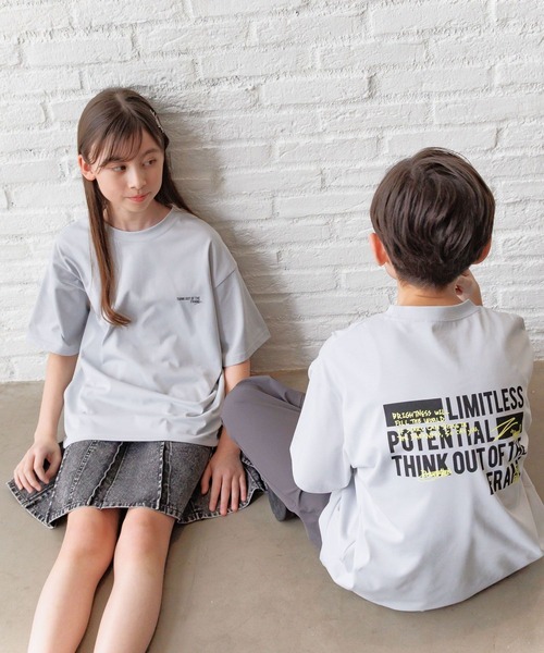 GLOBAL WORK（グローバルワーク）の「ヘビロッTEE/プリント半袖/147385（Tシャツ/カットソー・キッズ・グリーン/ライトグレー系2/グレー系7/ホワイト系5/ネイビー/パープル/ホワイト系8/ブラック/ライトグレー系1/ホワイト系6/ホワイト系7/グレイッシュブルー/ホワイト系4/グリーン系その他/ブルー/ブラック系その他・130cm/140cm/160cm/150cm/170cm）」の9枚目の写真