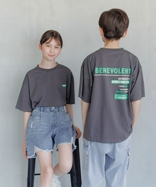 GLOBAL WORK（グローバルワーク）の「ヘビロッTEE/プリント半袖/147385（Tシャツ/カットソー・キッズ・グリーン/ライトグレー系2/グレー系7/ホワイト系5/ネイビー/パープル/ホワイト系8/ブラック/ライトグレー系1/ホワイト系6/ホワイト系7/グレイッシュブルー/ホワイト系4/グリーン系その他/ブルー/ブラック系その他・130cm/140cm/160cm/150cm/170cm）」の10枚目の写真