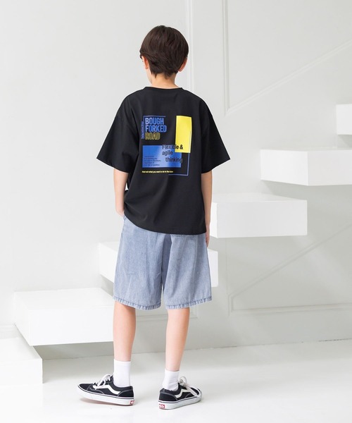 セール】ヘビロッTEE/プリント半袖/147385（Tシャツ/カットソー