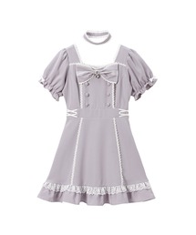 リボンハートメイドワンピース