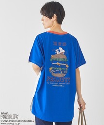 KRIFF MAYER Lady's Collection | 【接触冷感・吸水速乾】スヌーピードルマンチュニック(Tシャツ/カットソー)