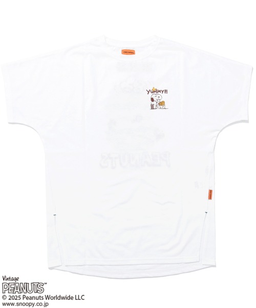 KRIFF MAYER Lady's Collection（クリフメイヤーレディースコレクション）の「【接触冷感・吸水速乾】スヌーピードルマンチュニック（Tシャツ/カットソー・レディース・レッド/カラフル/オフホワイト/ブルー/ブラック・MEDIUM/LARGE）」の20枚目の写真