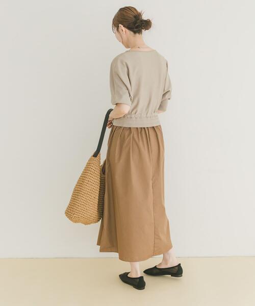 ITEMS URBANRESEARCH(アイテムズ アーバンリサーチ)の「ニットドッキングワンピース(ワンピース・レディース・ブラック/オフホワイト/ベージュ/ブルー系その他・FREE)」の16枚目の写真