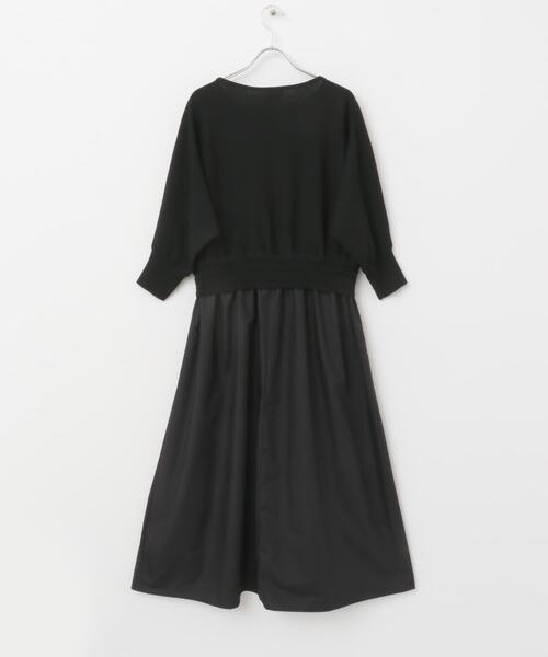 セール】ニットドッキングワンピース（ワンピース）｜ITEMS