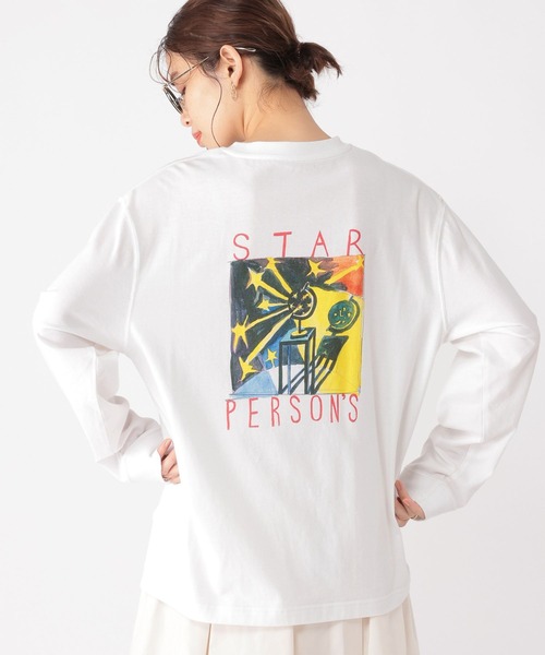 studio CLIP(スタディオクリップ)の「PERSON'S アソートロングスリーブTシャツ(Tシャツ/カットソー・レディース・ピンク/ホワイト/ネイビー/ブルー・FREE)」の11枚目の写真
