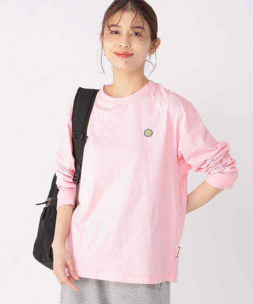 studio CLIP(スタディオクリップ)の「PERSON'S アソートロングスリーブTシャツ(Tシャツ/カットソー・レディース・ピンク/ホワイト/ネイビー/ブルー・FREE)」の19枚目の写真