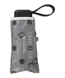 CROSSPLUS ONLINE(クロスプラスオンライン)の【Wpc.】遮光アンブレにゃんドット 沖昌之さん×Wpc. 折り畳み日傘・雨傘【完全遮光100% 完全UVカット率100%生地 コンパクト 晴雨兼用】(折りたたみ傘)