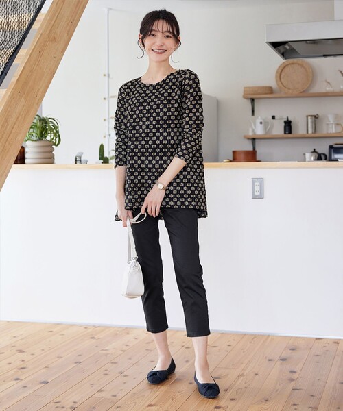 tシャツ 花柄カットレースフレアトップス レディース 花柄カットレースフレアトップス（Tシャツ/カットソー