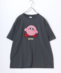 星のカービィ キャラクターサガラ刺繍Tシャツ レディース ユニセックス