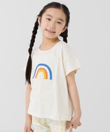 chil2 | 綿100％ プリント 半袖Tシャツ(Tシャツ/カットソー)