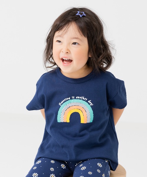 chil2（チルツー）の「綿100％ プリント 半袖Tシャツ（Tシャツ/カットソー・キッズ・A/B/C/D/E/F/G/H/I/J/K/L/M/N/O/P/Q/R/S/T・80ｃｍ/90cm/110cm/100cm/120cm/130cm/140cm）」の8枚目の写真