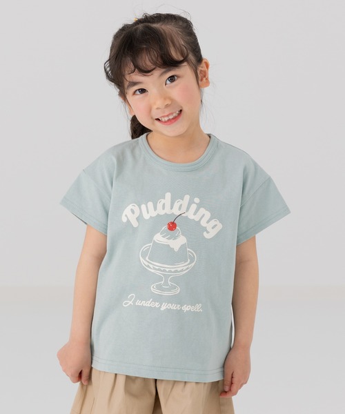 chil2（チルツー）の「綿100％ プリント 半袖Tシャツ（Tシャツ/カットソー・キッズ・A/B/C/D/E/F/G/H/I/J/K/L/M/N/O/P/Q/R/S/T・80ｃｍ/90cm/110cm/100cm/120cm/130cm/140cm）」の10枚目の写真