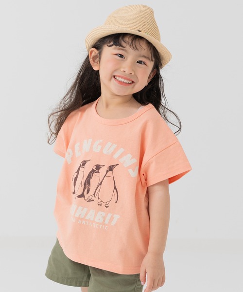 chil2（チルツー）の「綿100％ プリント 半袖Tシャツ（Tシャツ/カットソー・キッズ・A/B/C/D/E/F/G/H/I/J/K/L/M/N/O/P/Q/R/S/T・80ｃｍ/90cm/110cm/100cm/120cm/130cm/140cm）」の14枚目の写真