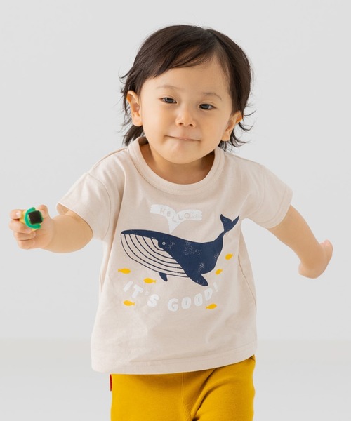 chil2（チルツー）の「綿100％ プリント 半袖Tシャツ（Tシャツ/カットソー・キッズ・A/B/C/D/E/F/G/H/I/J/K/L/M/N/O/P/Q/R/S/T・80ｃｍ/90cm/110cm/100cm/120cm/130cm/140cm）」の15枚目の写真