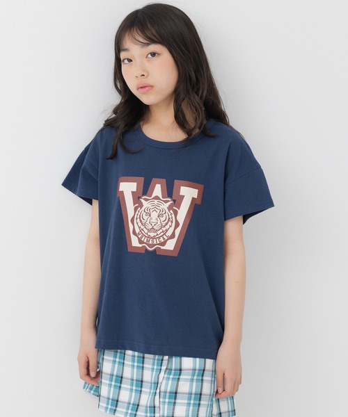 chil2（チルツー）の「綿100％ プリント 半袖Tシャツ（Tシャツ/カットソー・キッズ・A/B/C/D/E/F/G/H/I/J/K/L/M/N/O/P/Q/R/S/T・80ｃｍ/90cm/110cm/100cm/120cm/130cm/140cm）」の20枚目の写真