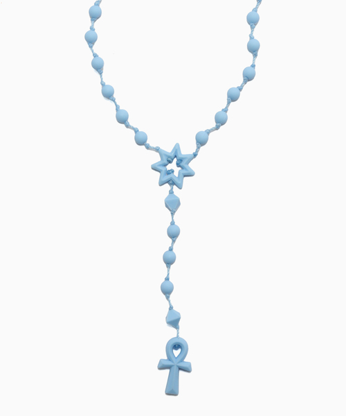 FAF Fake As Flowers Ankh Rosary ブルー FAF(FAKE AS FLOWERS)【エフエーエフ/フェイクアスフラワーズ