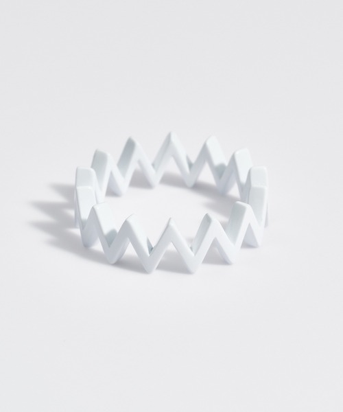 LAMBDA(ラムダ)の「WHイナズマリング(リング・メンズ・ホワイト系その他・#13/#15/#17/#19)」の1枚目の写真