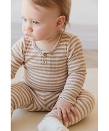 JAMIE KAY（ジェイミーケイ）の「OCMボーダー長袖ボディスーツ（その他ベビーウェア・キッズ）」