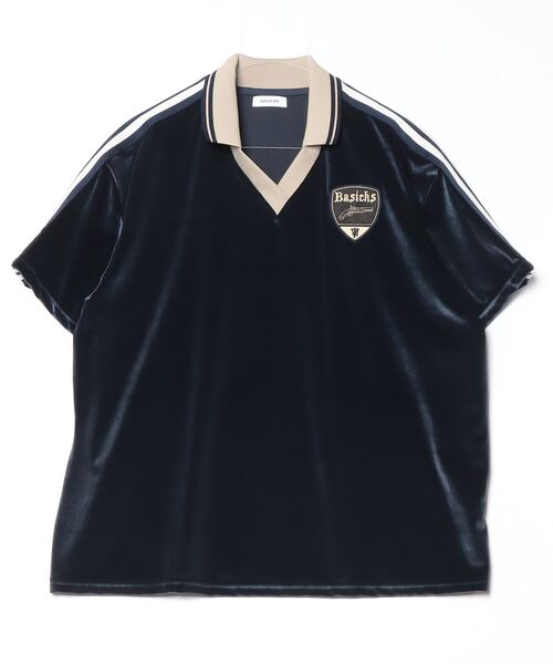 BASICKS（ベイシックス）の「Velvet Football Half Sleeve Shirts（T