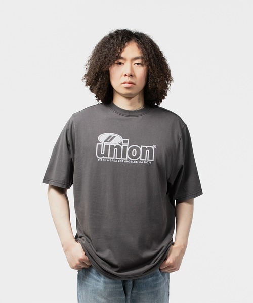 UNION（UNION TOKYO）（ユニオン）の「UNION  TOKYO ON ROAD TEE ユニオントーキョー Tシャツ（Tシャツ/カットソー・メンズ・ブラック/ホワイト/ネイビー・SMALL/MEDIUM/LARGE/XX-LARGE/X-LARGE）」の8枚目の写真