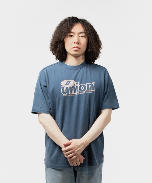 UNION（UNION TOKYO）（ユニオン）の「UNION  TOKYO ON ROAD TEE ユニオントーキョー Tシャツ（Tシャツ/カットソー・メンズ・ブラック/ホワイト/ネイビー・SMALL/MEDIUM/LARGE/XX-LARGE/X-LARGE）」の9枚目の写真