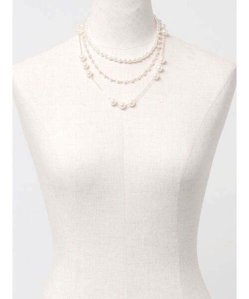 RESEXXY（リゼクシー）の「メニーパールネックレス（ネックレス・レディース・ゴールド/シルバー・FREE）」の10枚目の写真