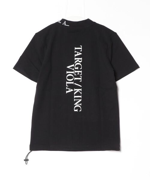 VIOLA(ヴィオラ)の「『VIOLA rumore/ヴィオラ ルモーレ』モックネック半袖Tシャツ(Tシャツ/カットソー・メンズ・ブラック/オレンジ/ホワイト・XL/L/M)」の21枚目の写真