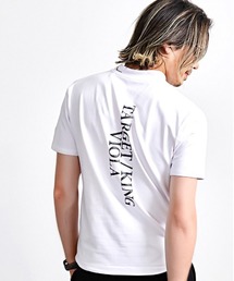 『VIOLA rumore/ヴィオラ ルモーレ』モックネック半袖Tシャツ