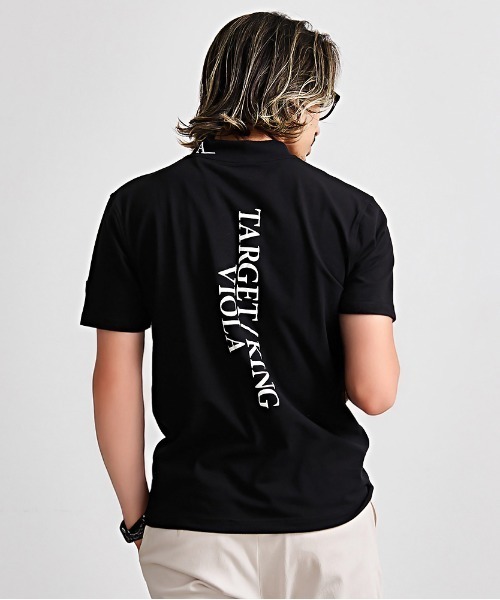 VIOLA(ヴィオラ)の「『VIOLA rumore/ヴィオラ ルモーレ』モックネック半袖Tシャツ(Tシャツ/カットソー・メンズ・ブラック/オレンジ/ホワイト・XL/L/M)」の13枚目の写真
