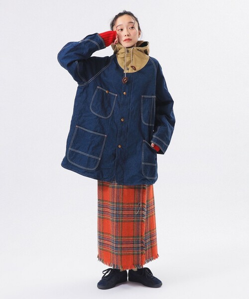 orSlow（オアスロウ）の「【別注】orSlow × SIERRA DESIGNS / カバーオール（カバーオール・レディース・インディゴブルー・ONE SIZE）」の2枚目の写真