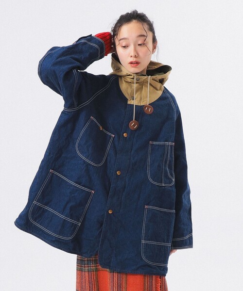 orSlow（オアスロウ）の「【別注】orSlow × SIERRA DESIGNS / カバーオール（カバーオール・レディース・インディゴブルー・ONE SIZE）」の5枚目の写真