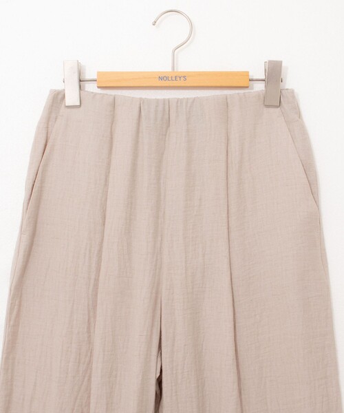 NOLLEY’S（ノーリーズ）の「◇【WEB限定】《セットアップ対応》ジュピターインゴムイージーワイドパンツ（その他パンツ・レディース・ブラック/ベージュ/ネイビー・36/38）」の13枚目の写真