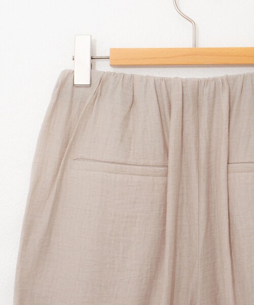 NOLLEY’S（ノーリーズ）の「◇【WEB限定】《セットアップ対応》ジュピターインゴムイージーワイドパンツ（その他パンツ・レディース・ブラック/ベージュ/ネイビー・36/38）」の17枚目の写真