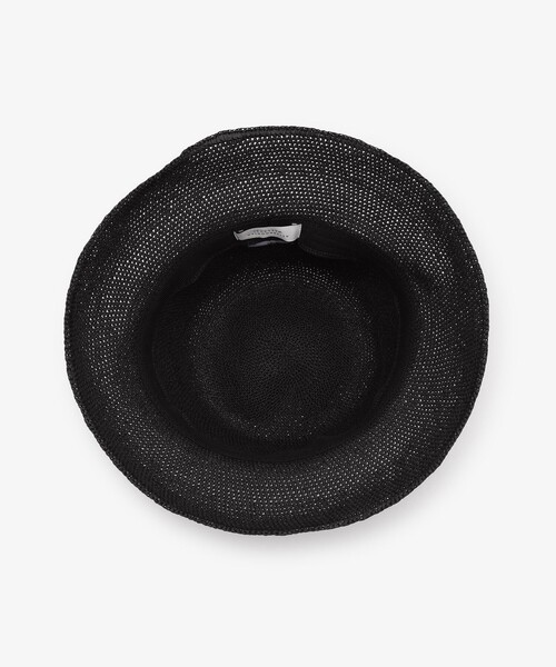 Afternoon Tea（アフタヌーンティー）の「細編みバケットUVハット（ハット・レディース・グレー/ブラック・ONE SIZE）」の13枚目の写真