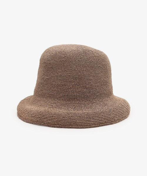 Afternoon Tea（アフタヌーンティー）の「細編みバケットUVハット（ハット・レディース・グレー/ブラック・ONE SIZE）」の15枚目の写真